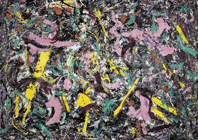 Unformed Figure Jackson Pollock